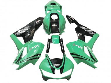 Carenados Moto Honda CBR600RR 2013-2023 - Verde Negro Brillante