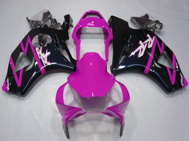 Carenado Moto Honda CBR954RR 2002-2003 - Rosa Negro Brillante