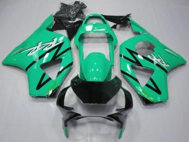 Carenados Moto Honda CBR954RR 2002-2003 - Azul Verdoso Negro Brillante