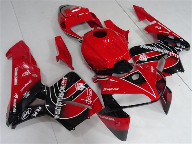 Kit Carenado Moto Honda CBR600RR 2005-2006 - Rojo Negro
