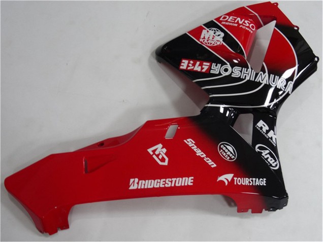 Kit Carenado Moto Honda CBR600RR 2005-2006 - Rojo Negro