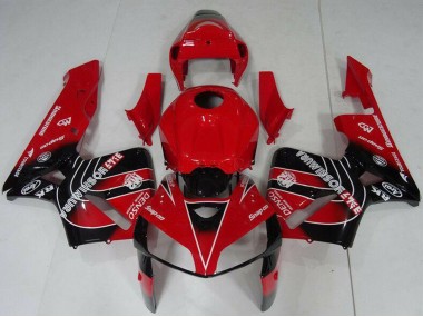 Kit Carenado Moto Honda CBR600RR 2005-2006 - Rojo Negro