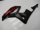 Carenado Moto Honda CBR600RR 2007-2008 - Rojo Negro Mate Calcomanías
