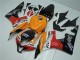 Carenados Moto Honda CBR600RR 2007-2008 - Naranja Blanco Rojo Negro Brillante Repsol