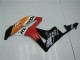 Carenados Moto Honda CBR600RR 2007-2008 - Naranja Blanco Rojo Negro Brillante Repsol