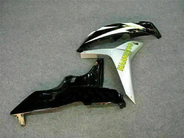 Carenados Moto Honda CBR600RR 2007-2008 - Blanco Verde Negro Brillante Hannspree