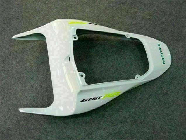 Carenados Moto Honda CBR600RR 2007-2008 - Blanco Verde Negro Brillante Hannspree