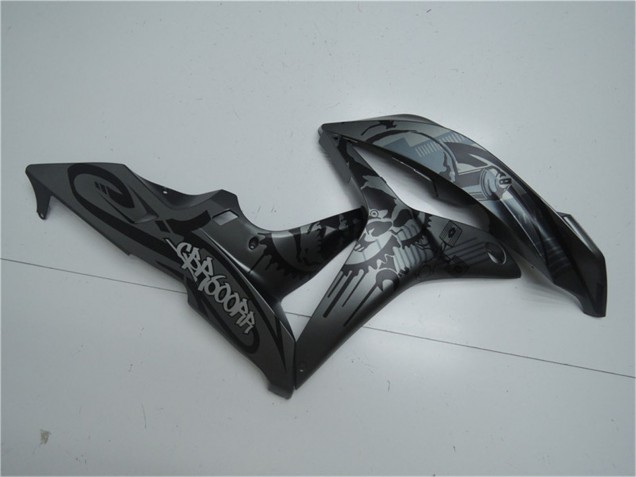 Carenado Moto Honda CBR600RR 2007-2008 - Negro Mate Graffiti