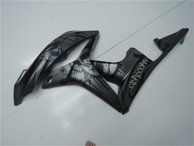 Carenado Moto Honda CBR600RR 2007-2008 - Negro Mate Graffiti