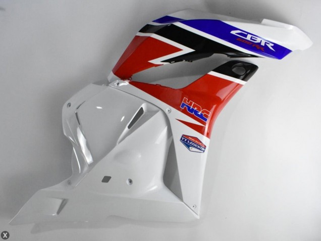 Kits Carenados Moto Honda CBR600RR 2009-2012 - Blanco Rojo Azul