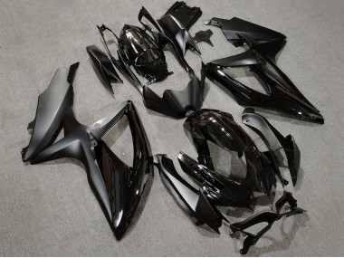 Carenados Moto Suzuki GSXR 600 / GSXR 750 2008-2010 - Negro Brillante Negro Mate