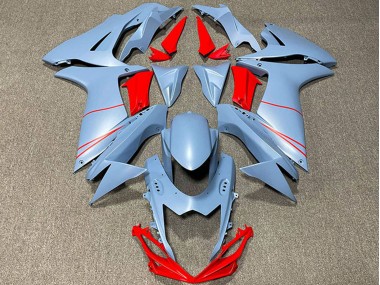 Carenados Moto Suzuki GSXR 600 / GSXR 750 2011-2024 - Azul Mate Cielo Rojo