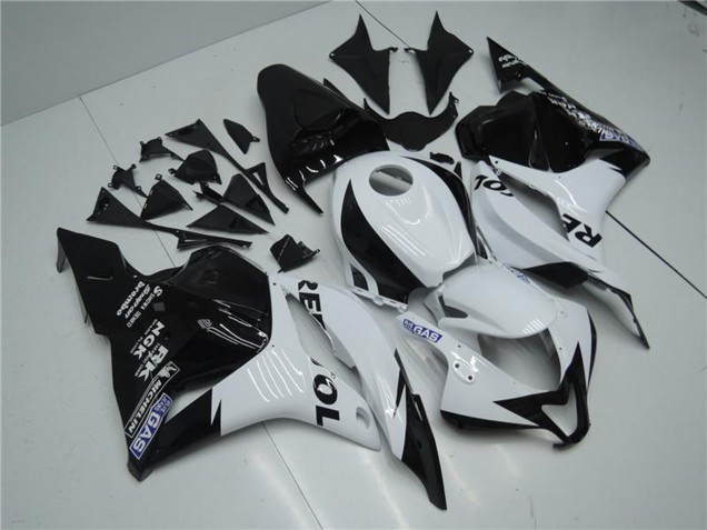 Carenados Moto Honda CBR600RR 2009-2012 - Blanco Negro Brillante Repsol
