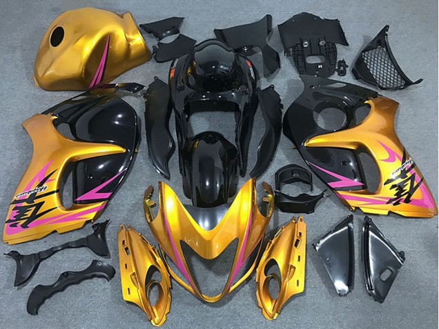 Carenados Moto Suzuki GSXR 1300 2008-2020 - Oro Rosa Negro