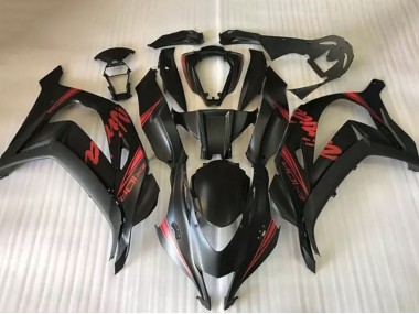 Carenados Moto Kawasaki ZX10R 2016-2020 - Negro Mate Rojo Ninja