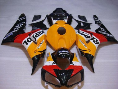 Carenados Moto Honda CBR1000RR 2004-2005 - Naranja Blanco Rojo Negro Brillante Repsol