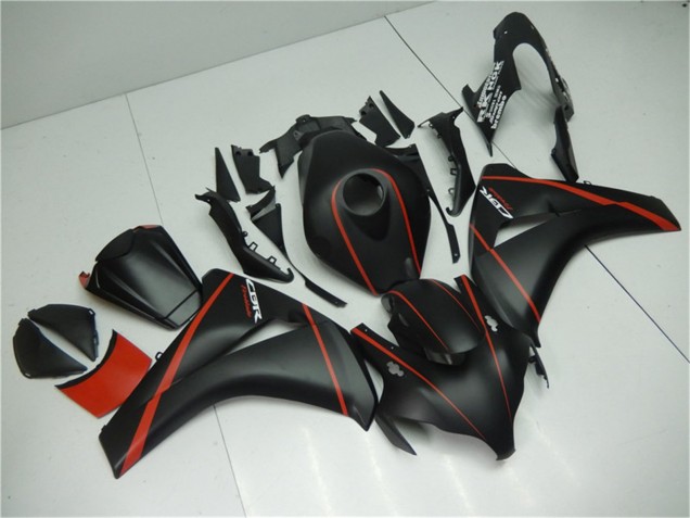 Carenado Moto Honda CBR1000RR 2008-2011 - Negro Mate Rojo