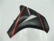 Carenado Moto Honda CBR1000RR 2008-2011 - Negro Mate Rojo