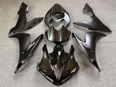 Carenados Moto Yamaha R1 2004-2006 - Negro Brillante Negro Mate