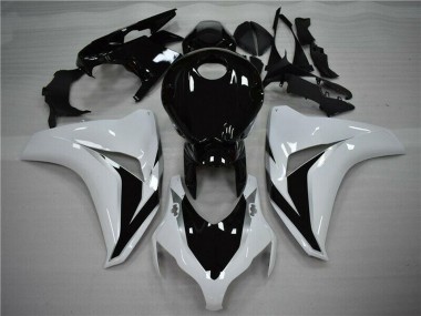 Carenados Moto Honda CBR1000RR 2008-2011 - Blanco Negro Brillante