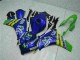 Carenado Moto Honda CBR1000RR 2008-2011 - Azul Amarillo Verde MoviStar Castrol