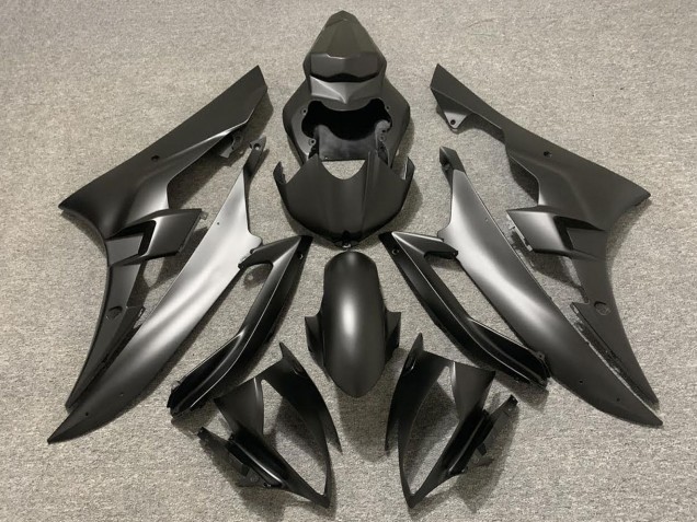 Carenados Moto Yamaha R6 2006-2007 - Negro Mate
