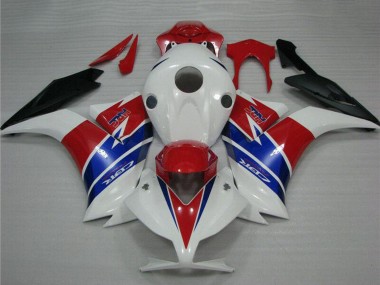 Carenado Moto Honda CBR1000RR 2012-2016 - Blanco Rojo Azul Negro Mate