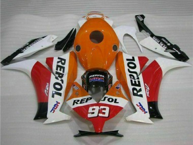 Carenados Moto Honda CBR1000RR 2012-2016 - Blanco Naranja Rojo Negro Brillante HRC Repsol 93