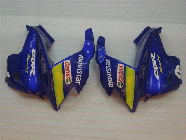 Carenado Moto Honda CBR600 F3 1995-1996 - Azul Verde Amarillo MoviStar Rojo Castrol