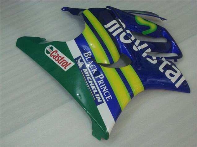 Carenado Moto Honda CBR600 F3 1995-1996 - Azul Verde Amarillo MoviStar Rojo Castrol