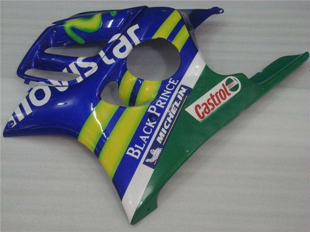 Carenado Moto Honda CBR600 F3 1995-1996 - Azul Verde Amarillo MoviStar Rojo Castrol