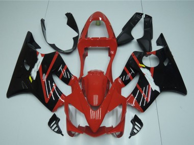 Carenados Moto Honda CBR600 F4i 2001-2003 - Rojo Negro Brillante