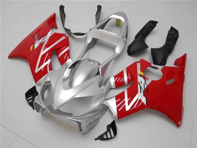 Kits Carenado Moto Honda CBR600 F4i 2001-2003 - Plata Rojo