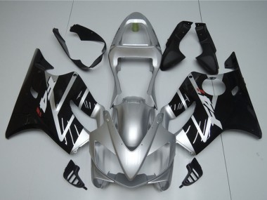 Carenados Moto Honda CBR600 F4i 2001-2003 - Plata Negro Brillante