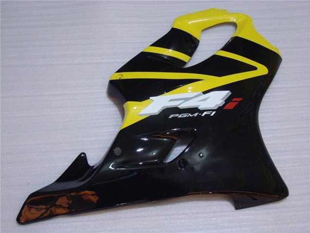 Carenados Moto Honda CBR600 F4i 2001-2003 - Amarillo Negro Brillante