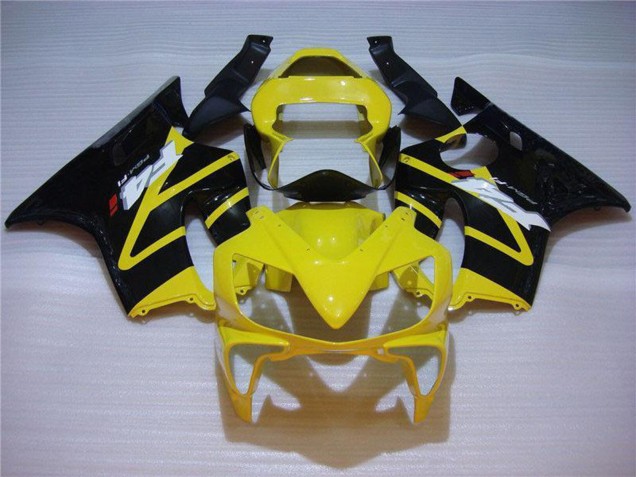 Carenados Moto Honda CBR600 F4i 2001-2003 - Amarillo Negro Brillante