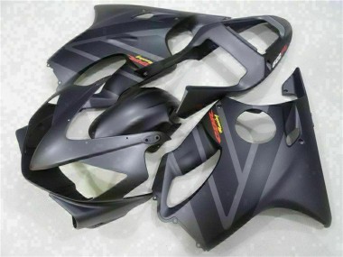 Carenados Moto Honda CBR600 F4i 2001-2003 - Negro Mate Gris