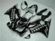Carenado Moto Honda CBR600 F4i 2001-2003 - Negro Brillante Plata SevenStars