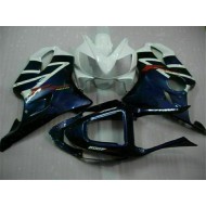 Carenado Moto Honda CBR600 F4i 2001-2003 - Blanco Azul Negro Raya