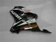 Carenado Moto Honda CBR600 F4i 2001-2003 - Blanco Amarillo Negro Brillante Playboy