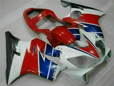 Carenados Moto Honda CBR600 F4i 2001-2003 - Blanco Rojo Azul Negro