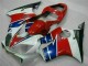 Carenados Moto Honda CBR600 F4i 2001-2003 - Blanco Rojo Azul Negro