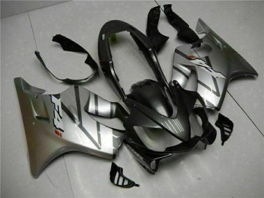 Carenado Moto Honda CBR600 F4i 2004-2007 - Plata Negro Mate