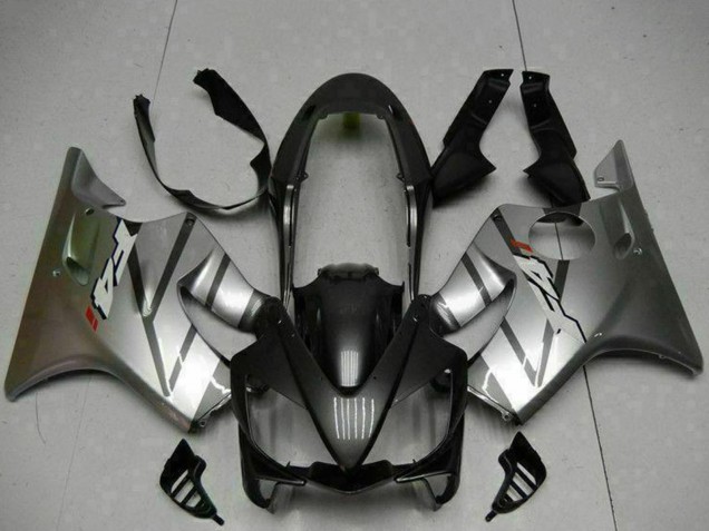 Carenado Moto Honda CBR600 F4i 2004-2007 - Plata Negro Mate