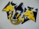Carenado Moto Suzuki GSXR 600/750 2001-2003 - Amarillo Azul Oscuro Negro Brillante
