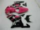 Carenado Moto Suzuki GSXR 600/750 2001-2003 - Rosa Plata Negro Brillante