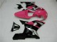 Carenado Moto Suzuki GSXR 600/750 2001-2003 - Rosa Plata Negro Brillante