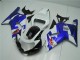 Carenado Moto Suzuki GSXR 600/750 2001-2003 - Blanco Azul Negro