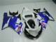Carenado Moto Suzuki GSXR 600/750 2001-2003 - Blanco Azul Negro