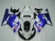 Carenado Moto Suzuki GSXR 600/750 2001-2003 - Blanco Azul Negro